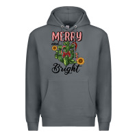 Rock merry and bright with cactus Premium Hoodie - RanaPortraitStore