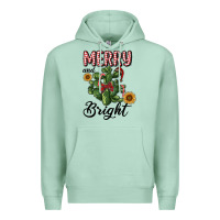 Seafoam merry and bright with cactus Premium Hoodie - RanaPortraitStore