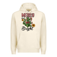 Tofu merry and bright with cactus Premium Hoodie - RanaPortraitStore
