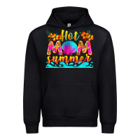 Black hot mom summer Urban Hoodie - Zillion Design Studio