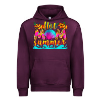 Mauve Wine hot mom summer Urban Hoodie - Zillion Design Studio