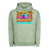 Pigment Oil Green hot mom summer Urban Hoodie - Zillion Design Studio