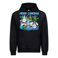 Black merry christmas gnomies Urban Hoodie - texasbilliewilder