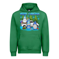 Emerald merry christmas gnomies Urban Hoodie - texasbilliewilder
