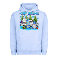 Pigment Grape Ice merry christmas gnomies Urban Hoodie - texasbilliewilder