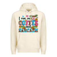 Tofu i run on coffee and sarcasm Premium Hoodie - Zillion Design Studio