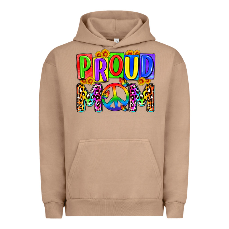 Proud Mom Lgbt Urban Hoodie by Zillion Design Studio | Teevron