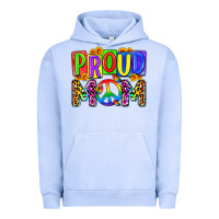 Pigment Grape Ice proud mom lgbt Urban Hoodie - Zillion Design Studio