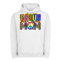 Pigment Lunar Rock proud mom lgbt Urban Hoodie - Zillion Design Studio