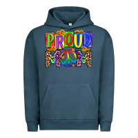 Pigment Midnight Navy proud mom lgbt Urban Hoodie - Zillion Design Studio