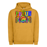 Pigment Peanut Butter proud mom lgbt Urban Hoodie - Zillion Design Studio