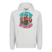 Dove Grey i hate everyone but coffee helps Premium Hoodie - Zillion Design Studio