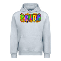Heather Grey pride Urban Hoodie - Zillion Design Studio