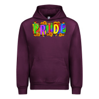 Mauve Wine pride Urban Hoodie - Zillion Design Studio