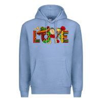 Colony Blue Mexico Love Premium Hoodie - texasbilliewilder