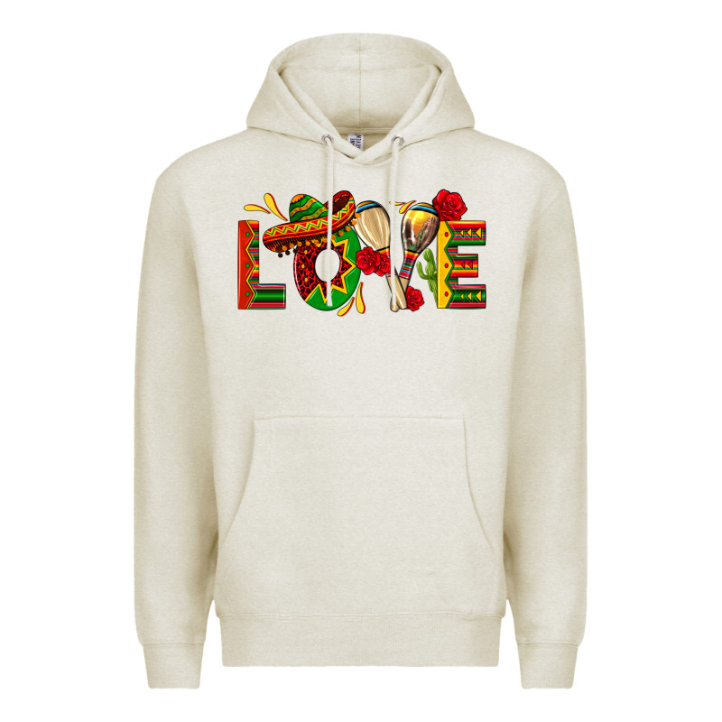 Mexico Love Premium Hoodie by texasbilliewilder | Teevron