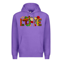 Purple Mexico Love Premium Hoodie - texasbilliewilder