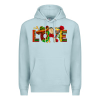 Blue Mist Mexico Love Premium Hoodie - texasbilliewilder