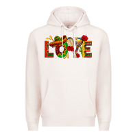 Pale Pink Mexico Love Premium Hoodie - texasbilliewilder