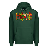 Sports Green Mexico Love Premium Hoodie - texasbilliewilder