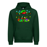 Forest Green custom name christmas elf Urban Hoodie - texasbilliewilder