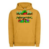 Pigment Peanut Butter custom name christmas elf Urban Hoodie - texasbilliewilder