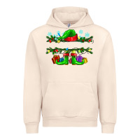 Sandshell custom name christmas elf Urban Hoodie - texasbilliewilder