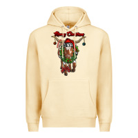 Pina Colada merry christmas longhorn cow Premium Hoodie - RanaPortraitStore
