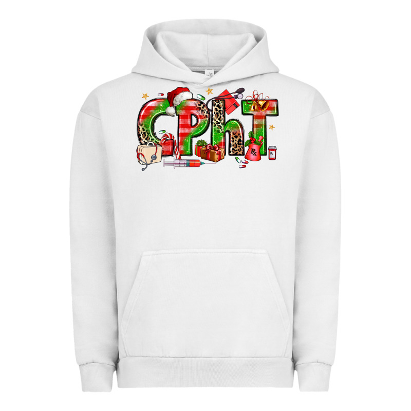 Christmas Cpht Pharmacy Technician Urban Hoodie by texasbilliewilder | Teevron