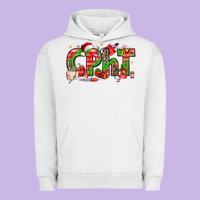 Christmas Cpht Pharmacy Technician Urban Hoodie Designed By Texasbilliewilder