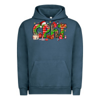 Pigment Midnight Navy christmas cpht pharmacy technician Urban Hoodie - texasbilliewilder