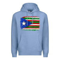 Colony Blue Mexico and Puerto Rico Flag Premium Hoodie - texasbilliewilder