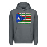 Rock Mexico and Puerto Rico Flag Premium Hoodie - texasbilliewilder