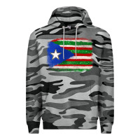 Slate Camo Mexico and Puerto Rico Flag Premium Hoodie - texasbilliewilder