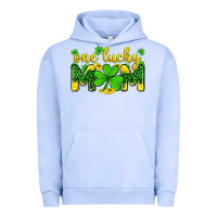 Pigment Grape Ice one lucky mom Urban Hoodie - Zillion Design Studio