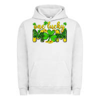 Pigment Lunar Rock one lucky mom Urban Hoodie - Zillion Design Studio