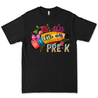 Black little miss prek Premium Tee - CowhideDigitalArt