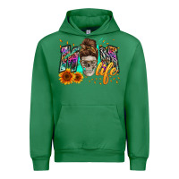 Emerald mom life with skull Urban Hoodie - Zillion Design Studio
