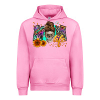 Fuchsia Pink mom life with skull Urban Hoodie - Zillion Design Studio