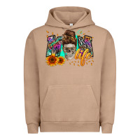Pigment Burro mom life with skull Urban Hoodie - Zillion Design Studio