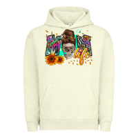 Pigment Pistachio mom life with skull Urban Hoodie - Zillion Design Studio