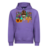 Tulip mom life with skull Urban Hoodie - Zillion Design Studio