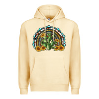 Pina Colada western rainbow with cactus Premium Hoodie - RanaPortraitStore