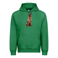 Emerald german shepherd Urban Hoodie - RanaPortraitStore