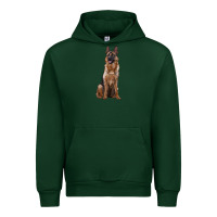 Forest Green german shepherd Urban Hoodie - RanaPortraitStore