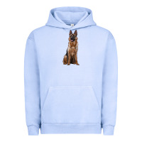 Pigment Grape Ice german shepherd Urban Hoodie - RanaPortraitStore
