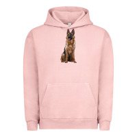 Pigment Salmon german shepherd Urban Hoodie - RanaPortraitStore
