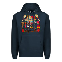 Navy Mexico Fiesta Squad Premium Hoodie - texasbilliewilder