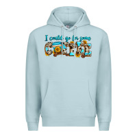 Blue Mist i could go for some coffee Premium Hoodie - Zillion Design Studio