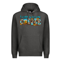 Charcoal Heather i could go for some coffee Premium Hoodie - Zillion Design Studio